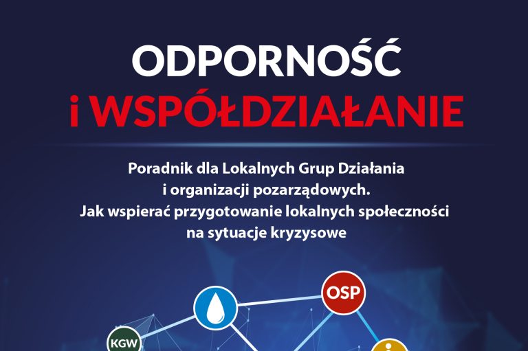 Poradnik dla LGD i NGO. Jak przygotować lokalne społeczności na kryzysy?